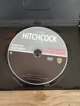 DVD Con la muerte en los talones Hitchcock