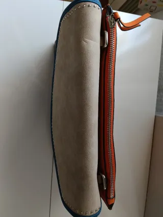 Bolso Parfois Beige y Naranja