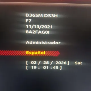 Placa Base Gigabyte B365M DS3H LGA 1151