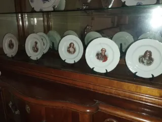 6 Platos Franceses Antiguos 18cm