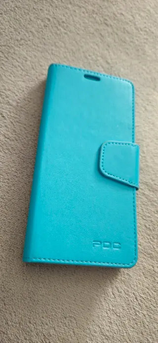 Funda tipo libro Samsung Galaxy S9 azul turquesa