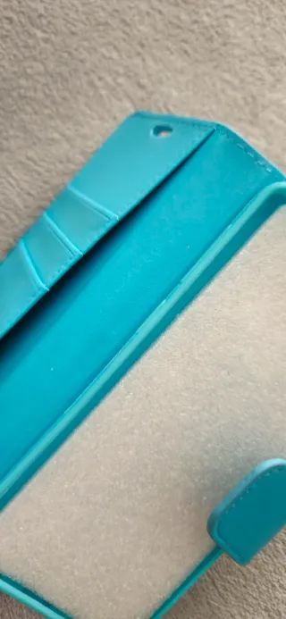 Funda tipo libro Samsung Galaxy S9 azul turquesa