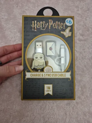 Cable USB-IP Harry Potter Hedwig