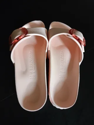 Sandali Birkenstock Rosa con Fibbia grande