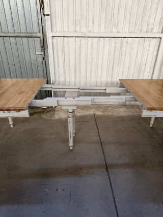 Mesa de comedor extensible madera maciza