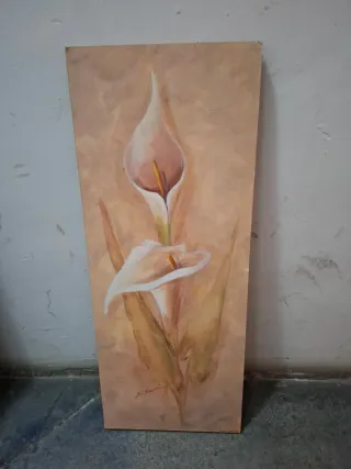 Cuadro floral Calla Liles