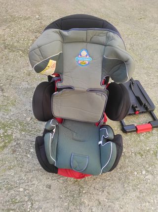 Silla coche 9-36 kg + Isofix  + dos fundas