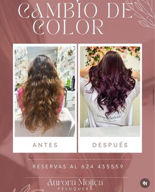 Cambio de color profesional a domicilio en BCN