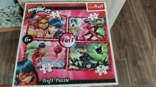 Puzzle 4 en 1 Miraculous Ladybug Trefl