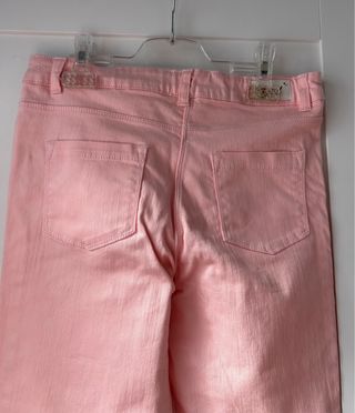 Pantalón nuevo niña rosa talla 13-14