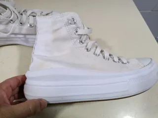 Converse Bota Blanca Plataforma