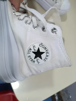 Converse Bota Blanca Plataforma