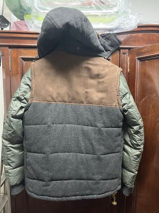 Plumas Zara Man verde