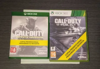 Call of Duty Set x2 juegos promo Xbox 360 / One