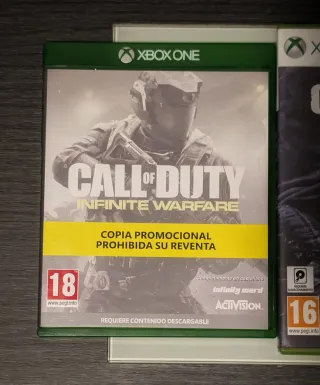 Call of Duty Set x2 juegos promo Xbox 360 / One