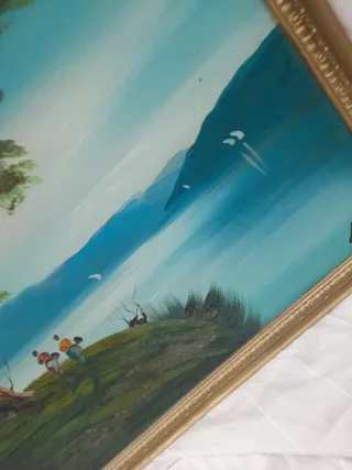 Olio su tela 78x57 cm