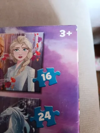 Puzzle Frozen 4 en 1 (12, 16, 20, 24 piezas)