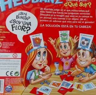 Hedbanz de Bizak Juego de Mesa