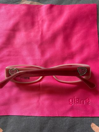 Gafas montura Giarre Rosa corazón brilli brilli