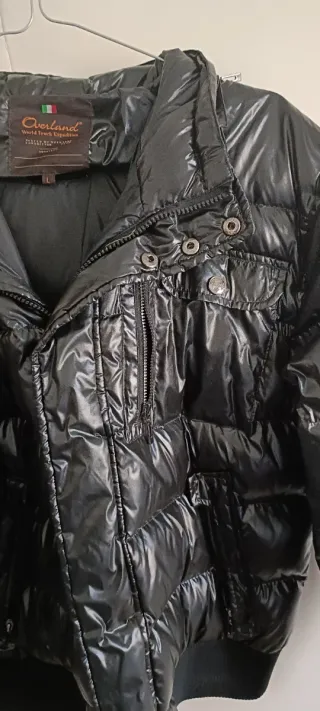 Piumino Uomo Nero Overland