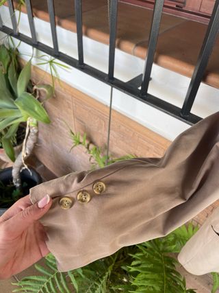 Chaqueta Beige Hombre Talla 56