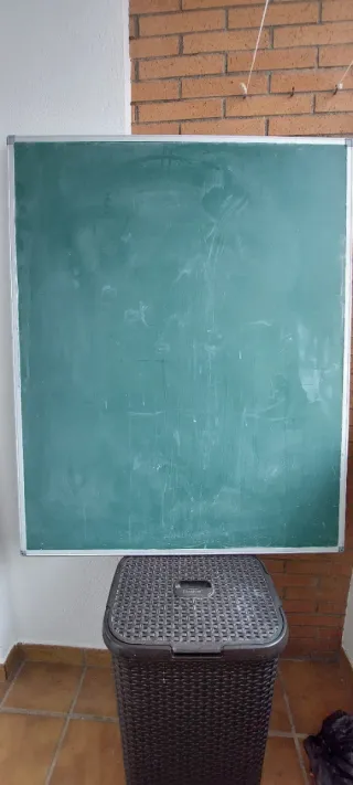 Pizarra de tiza 1.23 x 0.99 m