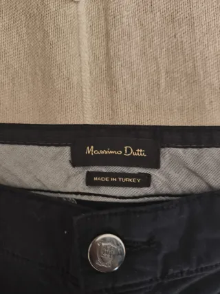 Pantalón negro Massimo Dutti