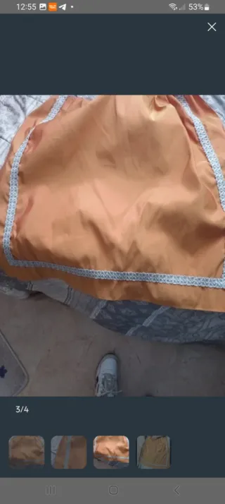 Delantal Fallera Huertana Talla Única adulta