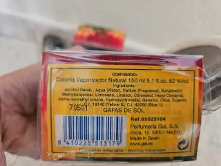 Colonia Pura Vida de Agua de Vida 150ml +gafas sol