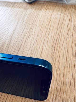 iPhone 12 blu 128GB + custodia e cavo