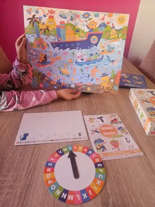 Juego Diset Aprendo en Positivo Las Letras