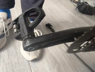 Bicicleta de carretera Cannondale Roja