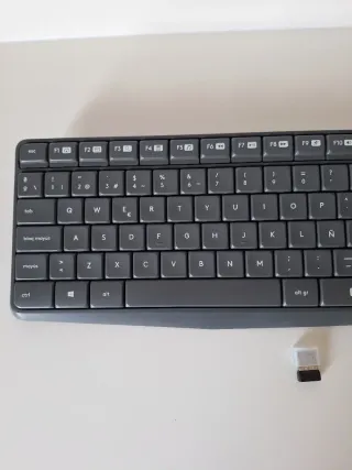 Teclado Logitech K235 Negro/Gris