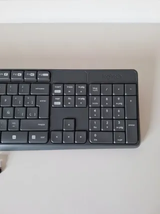 Teclado Logitech K235 Negro/Gris