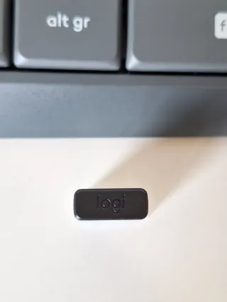 Teclado Logitech K235 Negro/Gris