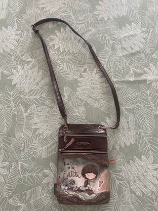 Bandolera Anekke Marrón Multicolor