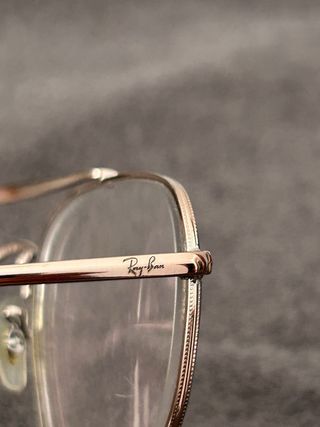Gafas de vista Ray-Ban metalicas vintage