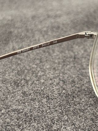 Gafas de vista Ray-Ban metalicas vintage