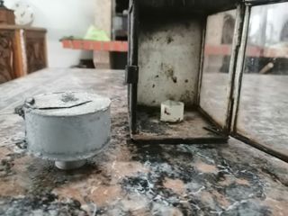 Candeia antiga a azeite