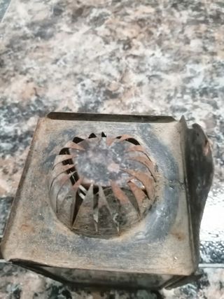 Candeia antiga a azeite