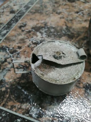 Candeia antiga a azeite