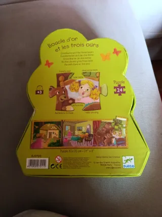 Puzzle Djeco Ositos y Niña