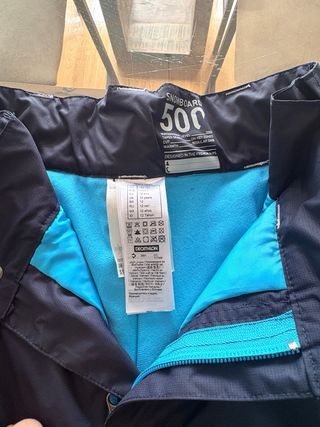 Pantalón Snowboard Wedze Talla 12