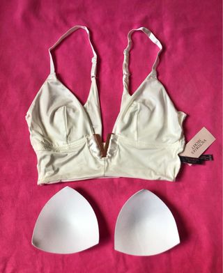 Conjunto lenceria Victoria's Secret perla