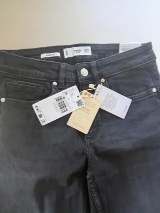 Pantalón Mango Negro Talla 36