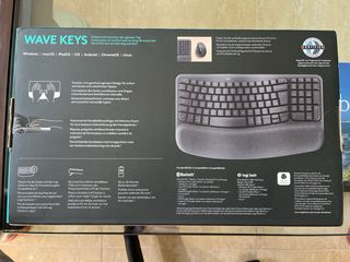 Teclado ergonómico logitech versión alemán