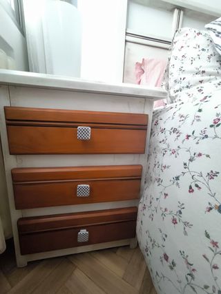 Dormitorio completo madera maciza