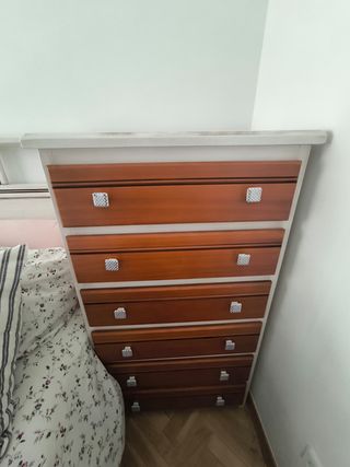 Dormitorio completo madera maciza