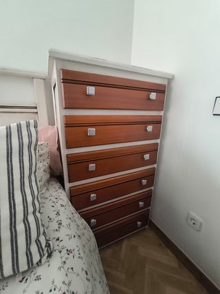 Dormitorio completo madera maciza