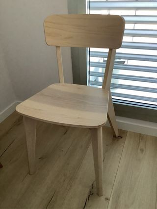 Silla LISABO IKEA Madera
